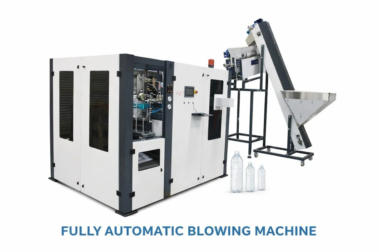 Fully Automatic Pet Blow Molding Machine - High-Efficiency Machine View 1