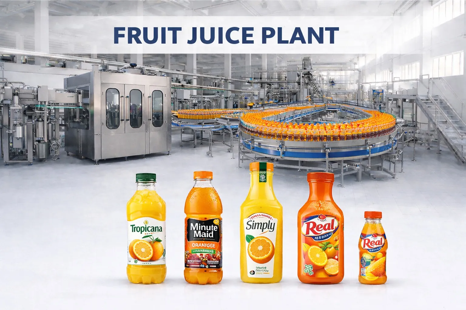 Fruit Juice Plant - Krupashindu High Performance Machinery