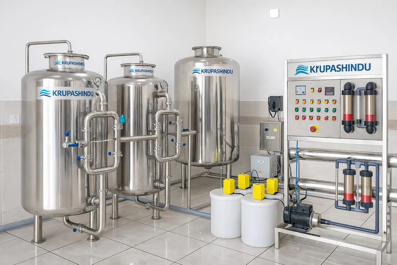 Industrial RO Plant - High-Efficiency Machine View 1