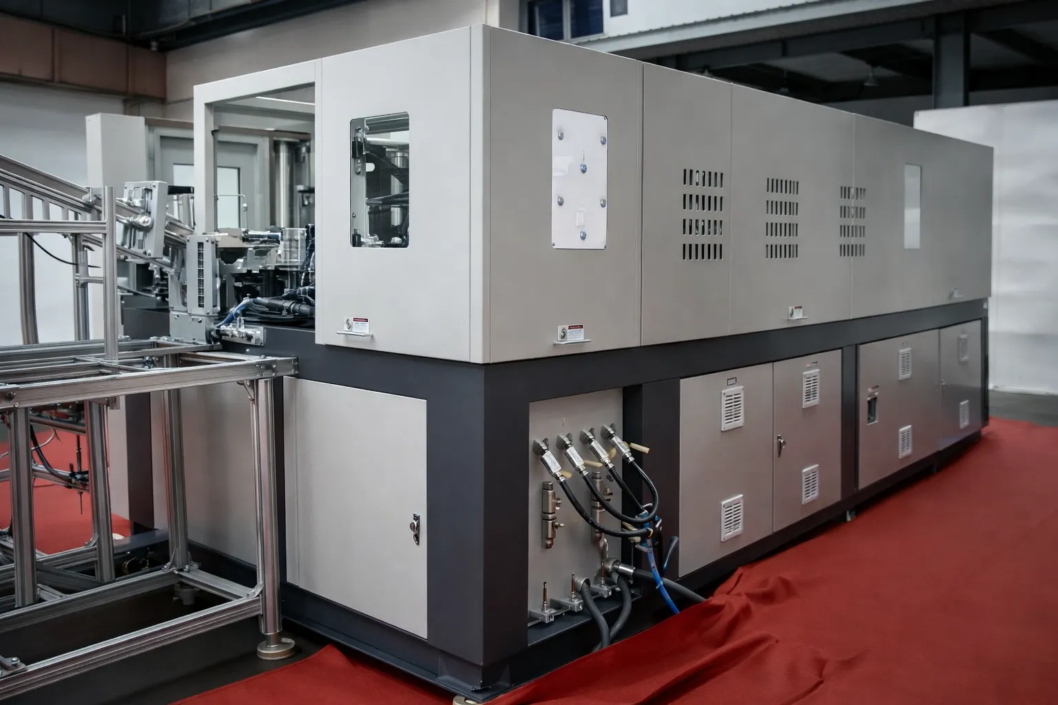 Semi Automatic Pet Blowing Machine - High-Efficiency Machine View 1