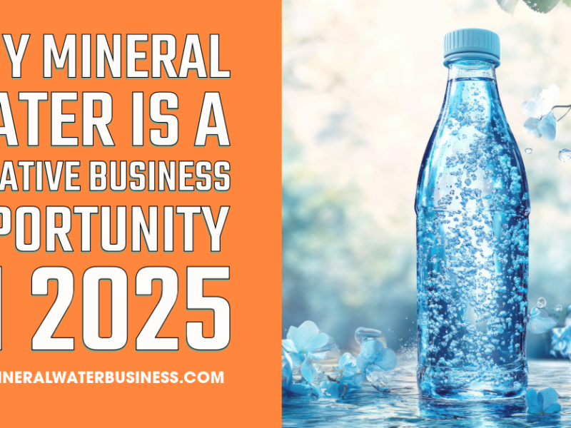 Why Mineral Water is a Lucrative Business Opportunity in 2025