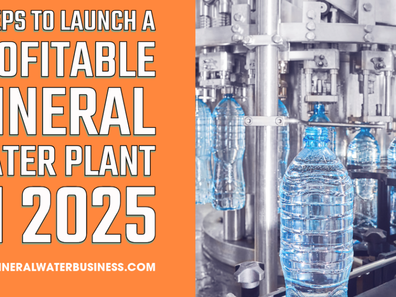 7 Steps to Launch a Profitable Mineral Water Plant in 2025