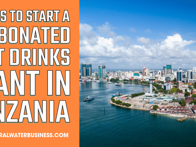 7 Steps to Start a Carbonated Soft Drinks Plant in Tanzania