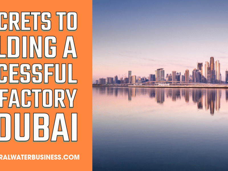 9 Secrets to Building a Successful CSD Factory in Dubai